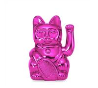 DONKEY Lucky Cat Cosmic Edition Venus Shiny Pink | Waving Cat, Maneki Neko, 15 cm, in Gift Box (Shiny Pink)