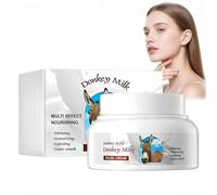 Donkey Milk Cream,Milk Body Lotion,Moisturiser Face Women,Moisturizing and Rejuvenating Cream,Face Creams for Women,Natural Skincare Anti Ageing Lotion,Hydrating and Firming Moisturiser (120g)