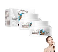 Donkey Milk Cream, Organic Milk Body Lotion, Moisturizing and Rejuvenating Cream for Dry and Tight Skin, Natural Hydrating and Firming, Even Skin Tone (2)