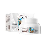 Donkey Milk Cream, Organic Milk Body Lotion, Moisturizing and Rejuvenating Cream, Natural Skincare Anti Ageing, Wrinkle and Line Reducing (1PC)