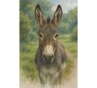 Donkey Notebook: Funny Farm Writing Journal for Kids, Students, and Country Life Fans