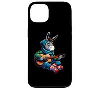 Donkey Playing Guitar Winter Cozy Acoustic Music Vibes Case for iPhone 13