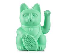 DONKEY Waving cat, Mint, 15x10,5x9 cm