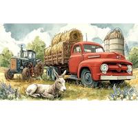 donkey Puzzle for Adults Kids 1000 Piece - Family Activity Educational Decompression Gift 75x50/1000pcs