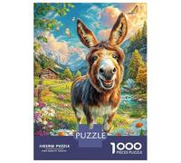 Donkey Puzzles 1000 Piece. Puzzle Impossible, Puzzle Family Activity Puzzles Game 70x50cm/1000pcs