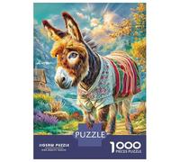 Donkey Puzzles 1000 Piece. Puzzle Impossible, Puzzle Family Activity Puzzles Game 70x50cm/1000pcs