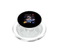 Donkey Sunglasses US Flag Riding Firecracker 4th July PopSockets PopGrip for MagSafe