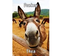 Donkey Thea: Personalized notebook name Thea Cute Blank Lined Donkeys Notebook to Write Notes, To Do Lists, Notepad, Journal, Funny Gifts Journal for ... Notebook, 110 Pages, size 6 x 9