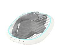 donki Mouse Mover Pad, Decor with Breathing Light and Timer, Automatic Mouse Mover Device Mechanical, USB Mouse Wiggle, Sliding Mouse Prevent Lock Screen Sleep for Desktop Pc Computer L