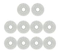 Donkivvy 10 Pack Microfiber Mop Cloths Replacement Mop Pads Compatible with for Ecovacs for DEEBOT X1-OMNI, for T10 Turbo, X1e X1 Turbo, for T20 Robot Vacuums