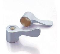 Donkivvy 2 Pcs 1/4 Turn Use Basin Sink Tap Reviver Replacement Lever Heads Conversion Kit for Kitchen Faucet Accessories