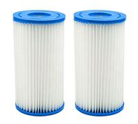 Donkivvy 2 Pcs 29002E Pool Filter Cartridge Replacement for Intex Easy Set Swimming Pool Type A/C Filter Cartridges