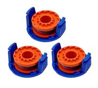 Donkivvy 3 Pcs Trimmer Spool Line with Spool Cover for MacAllister MGTP18Li
