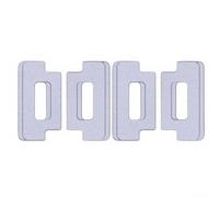 Donkivvy 4 Pack Microfiber Cleaning Pads Replacement Mop Cloth Fits for Hobot S7 Pro Window Cleaning Robot