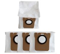 Donkivvy 4 Pack Replacement Dust Bags Fits for Xiaomi X10, X10+, X20+, X20 Pro, X20 Max, M30, M30 Pro, M30S, M40, B116 Robot Vacuum Cleaner, 3.5L Large Capacity Dust Bags(4 PACK)