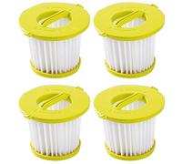 Donkivvy 4 Pack Vacuum HEPA Filters Replacement Filter for Ryobi 18V + Performance Hand Vacuums PLC704K PLC705K PLC705B