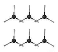 Donkivvy 6Pcs Side Brushes Replacement Side Brush Fits for Xiaomi X20+, X20 Max, X20 Pro, X10+, S10, S10 Pro, S20, S20 Pro Robot Vacuum Cleaner Parts Accessories(6)