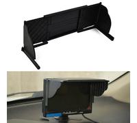 Donkivvy Car Navigation Sunshade Visor, 8 Inch GPS Navigator Sun Visor, Auto GPS Anti-Glare Navigation Sunshade Block Anti Reflective Navigation Sun Hood