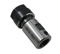 Donkivvy ER11 Collet Chuck 10mm, ER-11 Collet Chuck Holder, ER11 10mm Motor Shaft Collet Chuck Spindle Extension Rod for CNC Milling