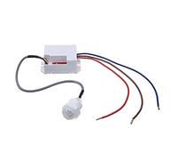 Donkivvy Human Body Mini Infrared Sensor Switch SY-PIR305A-2, 360° Degree Mini Recessed PIR Ceiling Occupancy Motion Sensor Detectors