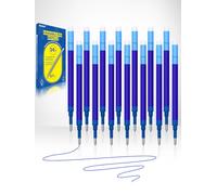 Donluhu 14 Pieces Erasable Pen Refills, Compatible with Pilot FriXion Ball & Clicker, 0.7 mm, Blue, 400 m Writing Length, Practical for School and Everyday Life