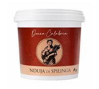 Donna Calabria 'Nduja di Spilinga, Spicy Spreadable Italian Sausage, 800g, Calabrian Chilli Peppers, Traditional Recipe, Family Size