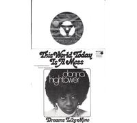 DONNA HIGHTOWER - DONNA HIGHTOWER / This World Today Is A Mess / Dreams Like Mine / 1973 / metronome # M 25.472 / Bildhülle / Deutsche Pressung / 7" Vinyl Single Schallplatte