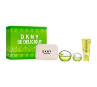DKNY Be Delicious EdP 100ml, EdP 15ml, Body Lotion 100ml & Pouch, One Colour, Women One Colour