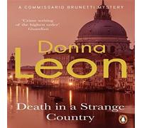 Donna Leon Death in a Strange Country Paperback Book Donna Leon Multicolor