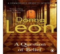 Donna Leon Question of Belief Paperback Book Donna Leon Multicolor