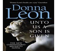 Donna Leon Unto Us a Son Is Given Paperback Book Donna Leon Multicolor