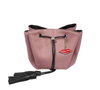 Donna May London Mini Lay Flat Makeup Bag Nude