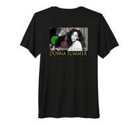 Donna Summer_001_Back Printed Premium T-Shirt