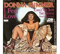 DONNA SUMMER - can't we just sit down / i feel love 45 rpm single
