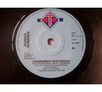 Donna Summer - DONNA SUMMER I Remember Yesterday UK 7" 45