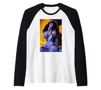 Donna Summer Queen of Disco by Michael Grecco Raglan Baseball Tee