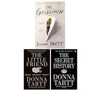 Donna Tartt Collection 3 Books Bundle with Gift Journal (The Little Friend, The Secret History, The Goldfinch)
