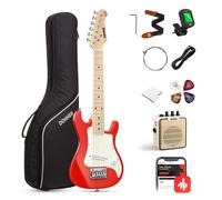 Donner 30 Inch Kids Junior Electric Guitar Beginner Kit ST Style Mini