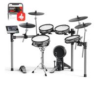 Donner Beat Max Electronic Drum Set, Electric Drum Kit with 12" Silent Mesh Drum Pads, 14" Cymbals with Choke, 100 Kits & 1100+ Sound Sticks, USB MIDI, DONNER PLAY APP (5 Pads, 4 Cymbals)