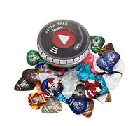 Donner Celluloid Guitar Picks 48 Pack with Case Includes Thin, Medium, Heavy & Extra Heavy Gauges