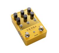Donner Delay & Reverb Pedal with Tap Tempo, Preset Saving, Stereo in/out, Digital 3x3 Multi-Mode Effects for Electric/Acoustic Guitar, True Bypass (Yellow Fall II)