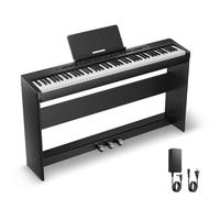 Donner DDP-80 Wooden Style 88 Keys Weighted Electric Digital Piano + Bench Kit