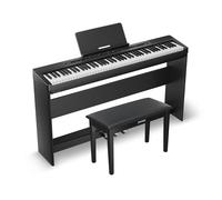 Donner DEP-16S 88-Key Weighted Electic Piano Keyboard 238 Tones Bench Set