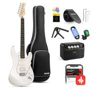 Donner Electric Guitar Kit, Full Size 39 Inch Solid Body E Guitar Set with
