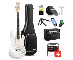 Donner Electric Guitar Kit, Full Size 39 Inch Solid Body E Guitar Set with