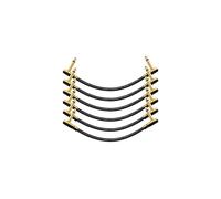 Donner Guitar Patch Cables Right Angle, 6 Inch Effect Pedal