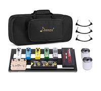Donner Guitar Pedal Board Case DB-2 Aluminium Pedalboard with Carrying Bag and Mounting Tapes, Lightweight but Sturdy (20’’*8’’*1.2’’)