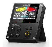 Donner Guitar Tuner Metronome, Rechargeable 3 In 1 Digital Metronome Tuner for Ukulele, Bass, Violin, Chromatic, Piano, Wind Instruments, Trainer Rhythm Mode, Black, DBM-100