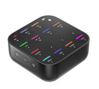Donner MEDO Bluetooth MIDI Controller, Portable Electronic Instrument | Chord, Sample, Lead, Bass, Drum | Built-in Looper and Synth | iOS, Mac, Windows, Android | USB Cable, Silicone Sleeve Included