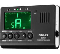 Donner Metronome Tuner for All Instruments - Guitar, Bass, Violin, Ukulele, Tru